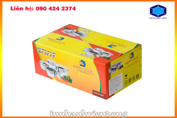Làm thùng carton 3 lớp đẹp, chất lượng tại Hà Nội | Tại Hải Dương | In nhanh Lay ngay Ha Noi HCM, Cung cap Tui, Hop dung qua