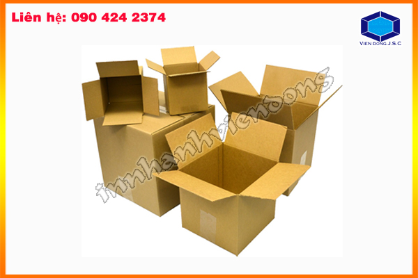 Thùng carton có sẵn nhiều kích thước | In tem vỡ lấy ngay tại Hà Nội | In nhanh Lay ngay Ha Noi HCM, Cung cap Tui, Hop dung qua
