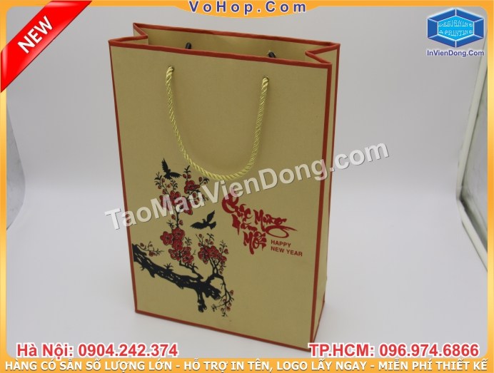 Địa chỉ sản xuất túi giấy đựng  quà tặng , quà biếu  | In nhanh Lay ngay Ha Noi HCM, Cung cap Tui, Hop dung qua
