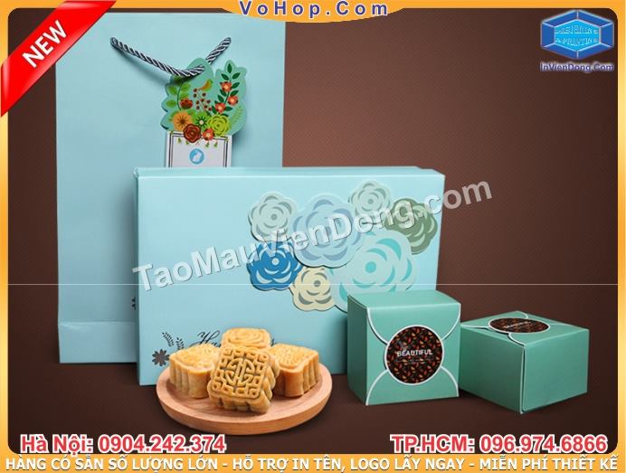 Bán buôn, bán lẻ hộp đựng bánh trung thu có sẵn toàn miền Bắc | In nhanh Lay ngay Ha Noi HCM, Cung cap Tui, Hop dung qua